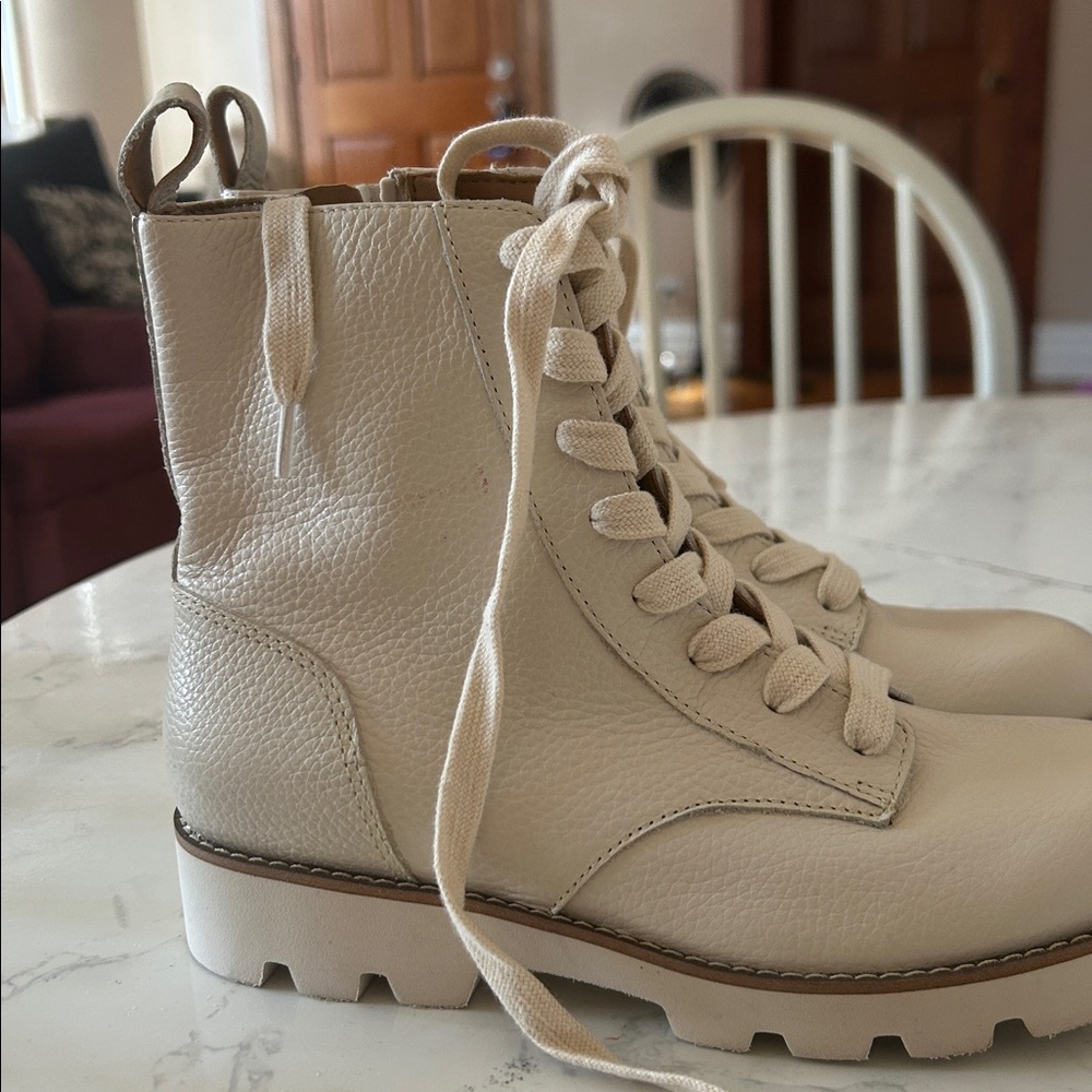 Vionic Beige Ankle Boots - Picture 5 of 6